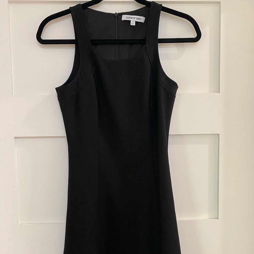 Elizabeth and James Black mini dress